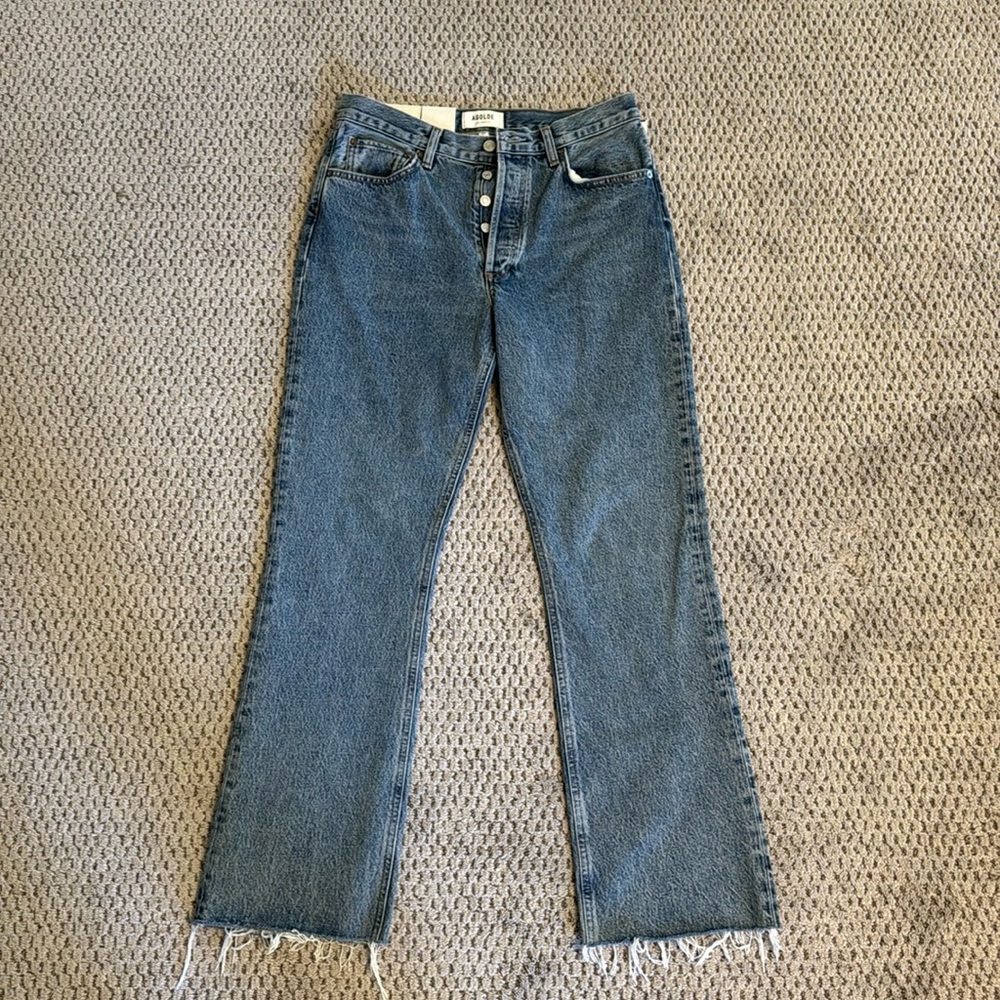 Agolde relaxed boot cut jeans